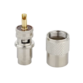 RF Adapter UHF-SMA SMA Female Male to UHF Male PL259 SO239 Connector RF Coax Coaxial Adapter PL259 Adapter
RF Adapter UHF-SMA SMA Female Male to UHF Male PL259 SO239 Connector RF Coax Coaxial Adapter PL259 Adapter