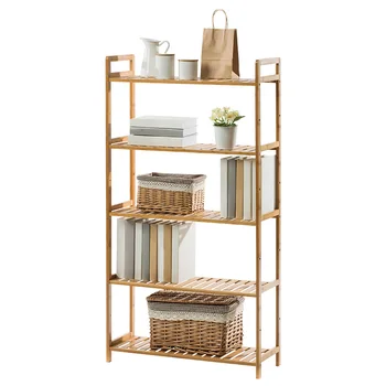 Bamboo book shelf home organization and storage room organizer bathroom goods simple frame bookrack Brief books rack stand
Bamboo book shelf home organization and storage room organizer bathroom goods simple frame bookrack Brief books rack stand