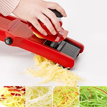 Creative Multifunctional Mandoline Slicer Vegetable Cutter with Stainless Steel Blade Manual Potato Peeler Carrot Grater Dicer
Creative Multifunctional Mandoline Slicer Vegetable Cutter with Stainless Steel Blade Manual Potato Peeler Carrot Grater Dicer