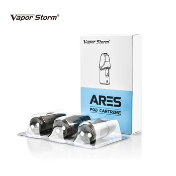 3 Pieces/ Pack New Vapor Storm Ares Pod Cartridge E Cigarettes 1.6ml Vaporizer Atomizer With 1.3ohm Vape Tank Coil Core
3 Pieces/ Pack New Vapor Storm Ares Pod Cartridge E Cigarettes 1.6ml Vaporizer Atomizer With 1.3ohm Vape Tank Coil Core