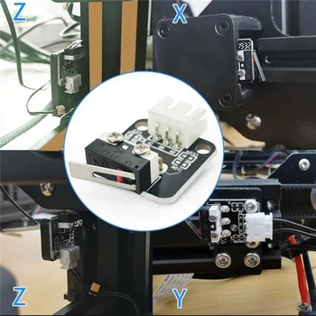 1PC 3D Printer Parts End Stop Limit Switch 3 Pin for 3D Printer CR10 Ender3
1PC 3D Printer Parts End Stop Limit Switch 3 Pin for 3D Printer CR10 Ender3