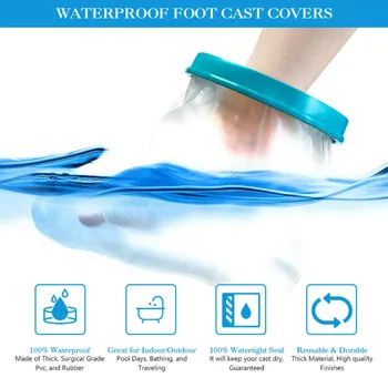 Adult Child Plaster Bandage Protector Cover Foot&Ankle Waterproof Cover Elasticity Seal Cast Plaster Bandage Protector Cover
Adult Child Plaster Bandage Protector Cover Foot&Ankle Waterproof Cover Elasticity Seal Cast Plaster Bandage Protector Cover