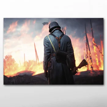 Battlefield Video Game Canvas Posters and Prints World War II soldiers Wall Art Paintings for Living Room Decor
Battlefield Video Game Canvas Posters and Prints World War II soldiers Wall Art Paintings for Living Room Decor