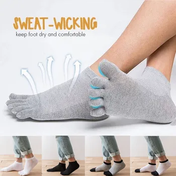 #40 3 Pairs Toe Socks Casual Solid Color Anti-Odor Bamboo Fiber Socks Breathable Five-toe Sock for men women funny socks
#40 3 Pairs Toe Socks Casual Solid Color Anti-Odor Bamboo Fiber Socks Breathable Five-toe Sock for men women funny socks