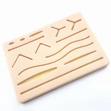 Y Traumatic Skin Suture Training model Pad with Wound silicone suture Practice pad Teaching equipment
Y Traumatic Skin Suture Training model Pad with Wound silicone suture Practice pad Teaching equipment