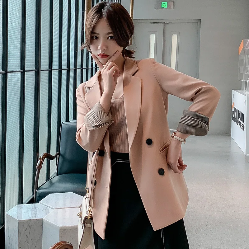 2019 Autumn New Style Korean-style Solid Color Small Suit Coat Women's Casual Loose Tops Elegant Graceful Suit Fashion
2019 Autumn New Style Korean-style Solid Color Small Suit Coat Women's Casual Loose Tops Elegant Graceful Suit Fashion