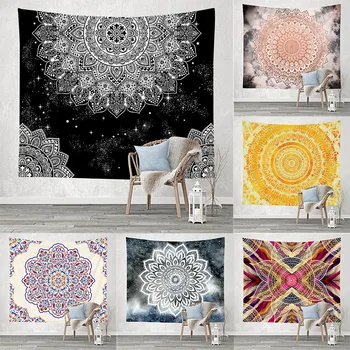 Fuwatacchi Geometric Pattern Wall Hanging Tapestry Travel Camping Oil Painting Boho Blanket Yoga Pad Flowers Sleeping Tapestries
Fuwatacchi Geometric Pattern Wall Hanging Tapestry Travel Camping Oil Painting Boho Blanket Yoga Pad Flowers Sleeping Tapestries