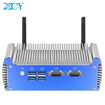 Fanless Industrial Mini PC Intel Core i7 5500U DDR3L RAM mSATA SSD RS232 DB9 Dual NIC HDMI VGA 4xUSB WiFi Windows Liunx
Fanless Industrial Mini PC Intel Core i7 5500U DDR3L RAM mSATA SSD RS232 DB9 Dual NIC HDMI VGA 4xUSB WiFi Windows Liunx