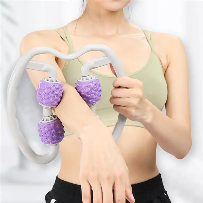 U Shape Trigger Point Massage Roller for Arm Leg Neck Muscle Tissue for Fitness Gym Yoga Pilates Sports 4 Wheel
U Shape Trigger Point Massage Roller for Arm Leg Neck Muscle Tissue for Fitness Gym Yoga Pilates Sports 4 Wheel
