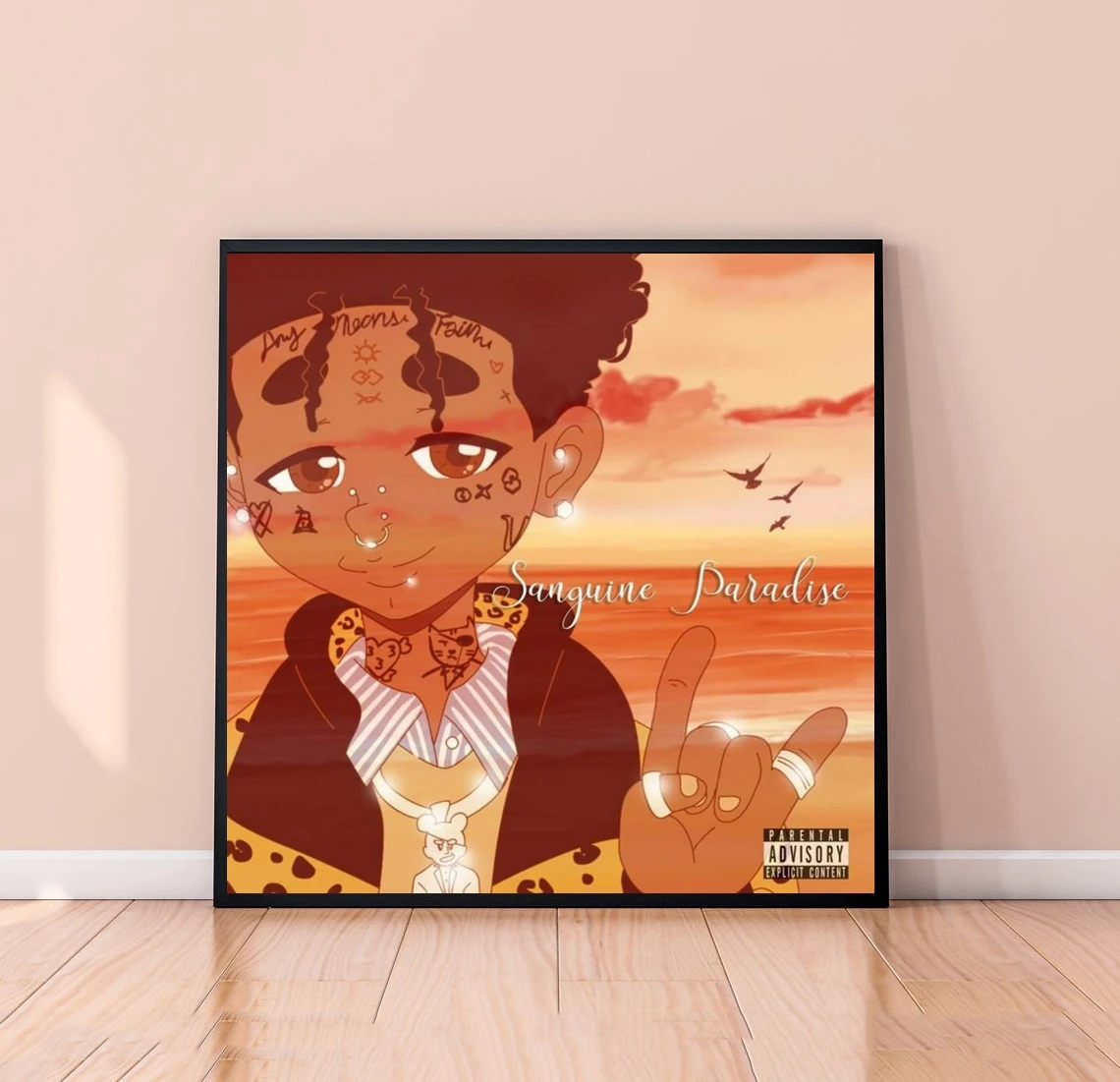 Lil Uzi Vert «Кровавый Рай», Обложка для музыкального альбома, постер с рисунком на холсте, Singer плакат музыкальной звезды
Lil Uzi Vert «Кровавый Рай», Обложка для музыкального альбома, постер с рисунком на холсте, Singer плакат музыкальной звезды
