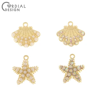 Cordial Design 100Pcs Jewelry Accessories/Imitation Pearl/Charms/Shell Shape/Earring Findings/Hand Made/DIY Rhinestone Pendant
Cordial Design 100Pcs Jewelry Accessories/Imitation Pearl/Charms/Shell Shape/Earring Findings/Hand Made/DIY Rhinestone Pendant