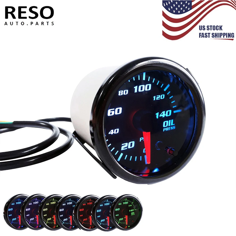 RESO-52mm Масляный Пресс ure Калибр 0-140 PSI 2 ''Масляный Пресс с датчиком 7 цветов тонированный Автомобильный цифровой светодиодный
RESO-52mm Масляный Пресс ure Калибр 0-140 PSI 2 ''Масляный Пресс с датчиком 7 цветов тонированный Автомобильный цифровой светодиодный