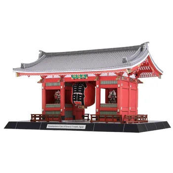 Japan Asakusa Temple Leimen Building 3D Paper Model Historical Famous Architecture Model Manual DIY Manual Work 27x20x26cm
Japan Asakusa Temple Leimen Building 3D Paper Model Historical Famous Architecture Model Manual DIY Manual Work 27x20x26cm