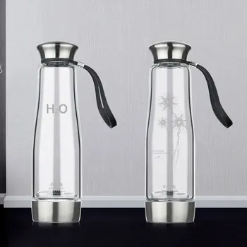 500ML Hydrogen Rich Ionizer Glass Water Bottle with Portable BPA-free Business Water Ionizer Glass Bottles Self-cleaning
500ML Hydrogen Rich Ionizer Glass Water Bottle with Portable BPA-free Business Water Ionizer Glass Bottles Self-cleaning