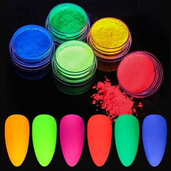 1 Box Neon Fluorescent Nail Powder Nail Glitter Glow in Dark Colorful Chrome Pigment Glimmer Dust Nail Art Decoration
1 Box Neon Fluorescent Nail Powder Nail Glitter Glow in Dark Colorful Chrome Pigment Glimmer Dust Nail Art Decoration