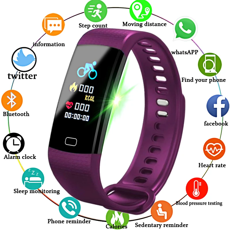 2020 Smart Watch Women Men Sport Fitness Intelligent Wristband Heart Rate Blood Pressure Color Screen Reloj Digital Mujer Clock
2020 Smart Watch Women Men Sport Fitness Intelligent Wristband Heart Rate Blood Pressure Color Screen Reloj Digital Mujer Clock