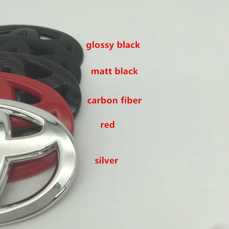 1 шт. 3D ABS серебристый/черный/красный/углеродное волокно автомобильный значок на