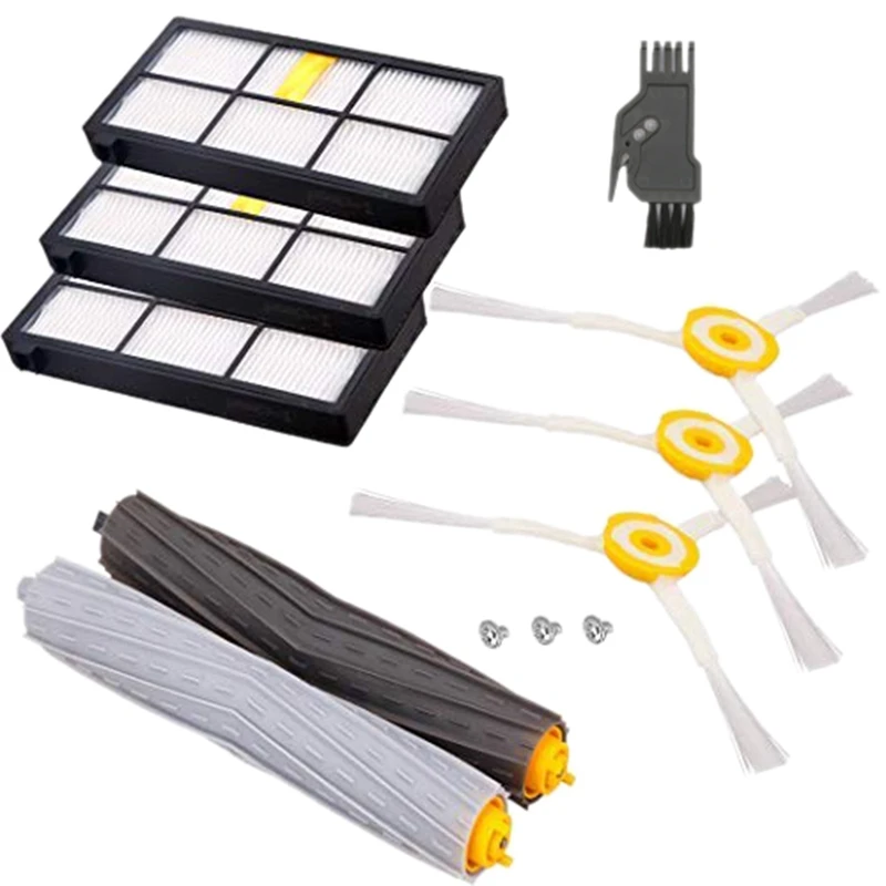Replacement For Irobot Roomba 980 960 880 860 805 870 Parts, Compatible With Irobot Roomba Vacuum Replenishment Filter Brush Kit
Replacement For Irobot Roomba 980 960 880 860 805 870 Parts, Compatible With Irobot Roomba Vacuum Replenishment Filter Brush Kit
