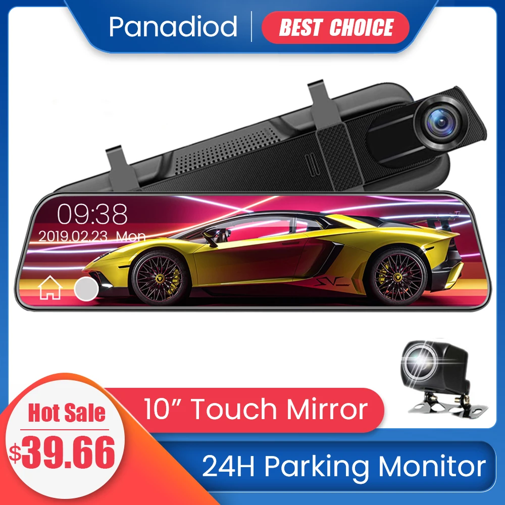 10 Inch Dash Cam Touch Screen Car DVR 1080P Stream Media Dual Lens Video Recorder Rearview Camera FHD Backup Mirror Recorder
10 Inch Dash Cam Touch Screen Car DVR 1080P Stream Media Dual Lens Video Recorder Rearview Camera FHD Backup Mirror Recorder