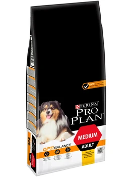 PRO PLAN PURINA PRO PLAN ADULT DOG OPTIBALANCE MEDIUM for adult dogs of medium breeds chicken
PRO PLAN PURINA PRO PLAN ADULT DOG OPTIBALANCE MEDIUM for adult dogs of medium breeds chicken