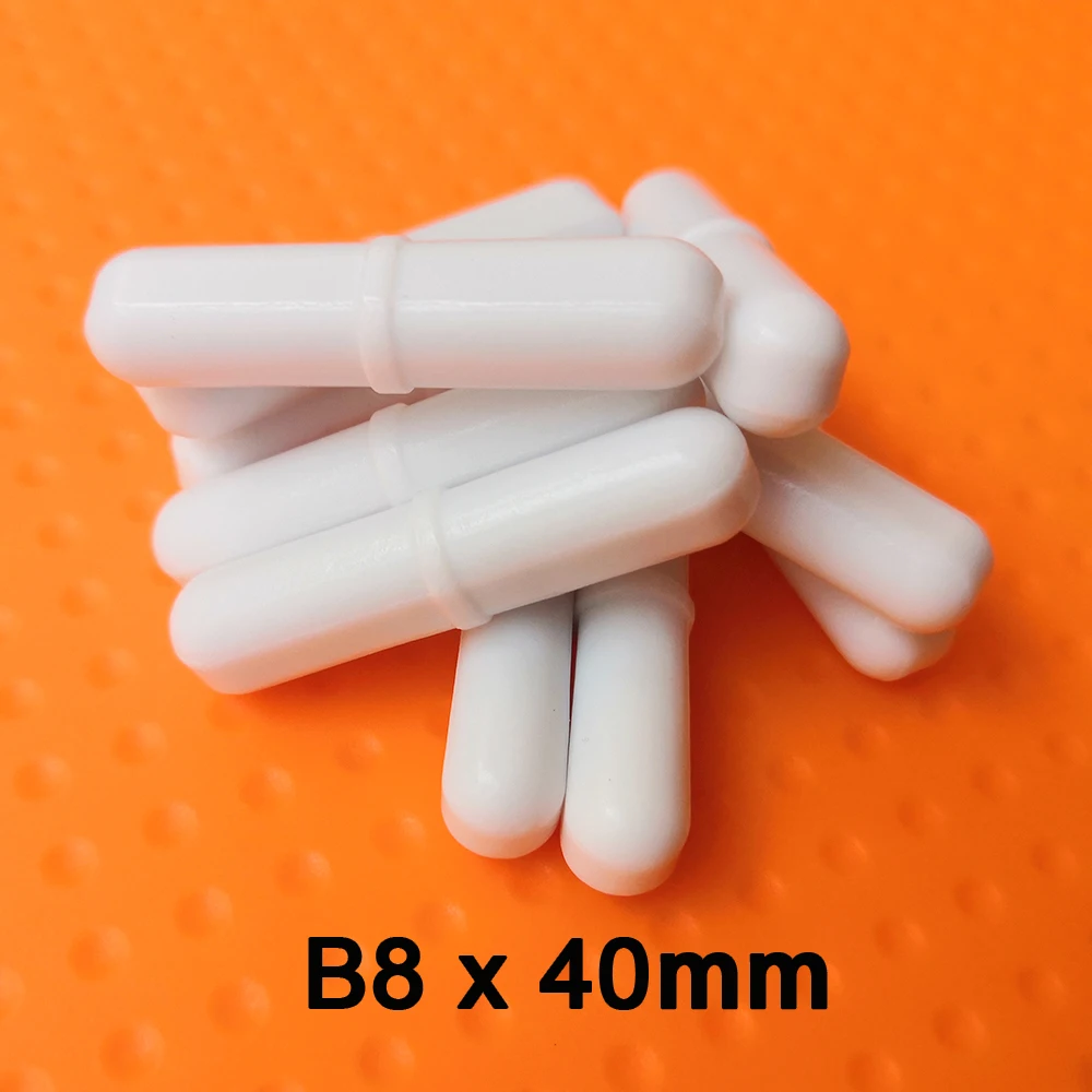 10pcs , B8x40mm Laboratory Magnetic Stirrer Mixer White Stir Bars , Magnetic Stirring Rod with Pivot Ring
10pcs , B8x40mm Laboratory Magnetic Stirrer Mixer White Stir Bars , Magnetic Stirring Rod with Pivot Ring
