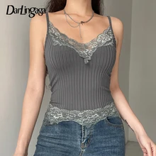 Darlingaga Y2K V Neck Lace Patchwork Strap Summer Tops Camisole Skinny Cute Vintage Sexy Crop Top Female Backless Basic Ladies
Darlingaga Y2K V Neck Lace Patchwork Strap Summer Tops Camisole Skinny Cute Vintage Sexy Crop Top Female Backless Basic Ladies