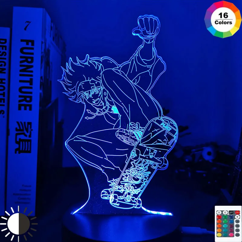 3d лампа аниме SK8 The Infinity Reki для спальни, Декор, ночсветильник для детей, день рождения, подарок, комнатный светодиодный ночник, манга SK8, бесконечность
3d лампа аниме SK8 The Infinity Reki для спальни, Декор, ночсветильник для детей, день рождения, подарок, комнатный светодиодный ночник, манга SK8, бесконечность