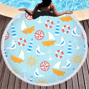 Beach Towel 2020 New Marine Series Microfiber Round Printed Tassel Outdoor Dining Mat Towel Cloth Yoga Mat 150cm Printable Logo
Beach Towel 2020 New Marine Series Microfiber Round Printed Tassel Outdoor Dining Mat Towel Cloth Yoga Mat 150cm Printable Logo