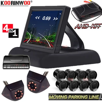 Koorinwoo AHD Moving Parking Line Camera Car Sensor Reverse Sensor Parktronic With Camera Car Monitor Video blind spot detection
Koorinwoo AHD Moving Parking Line Camera Car Sensor Reverse Sensor Parktronic With Camera Car Monitor Video blind spot detection