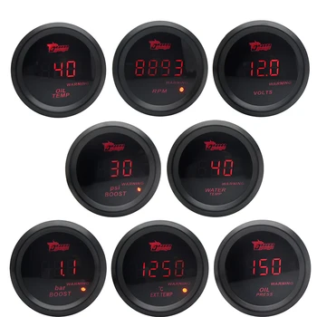 52mm Boost Gauge/Water Temp/Oil Temp/Oil Press/Voltage/Tachometer Gauge Digital Red led Black Case
52mm Boost Gauge/Water Temp/Oil Temp/Oil Press/Voltage/Tachometer Gauge Digital Red led Black Case
