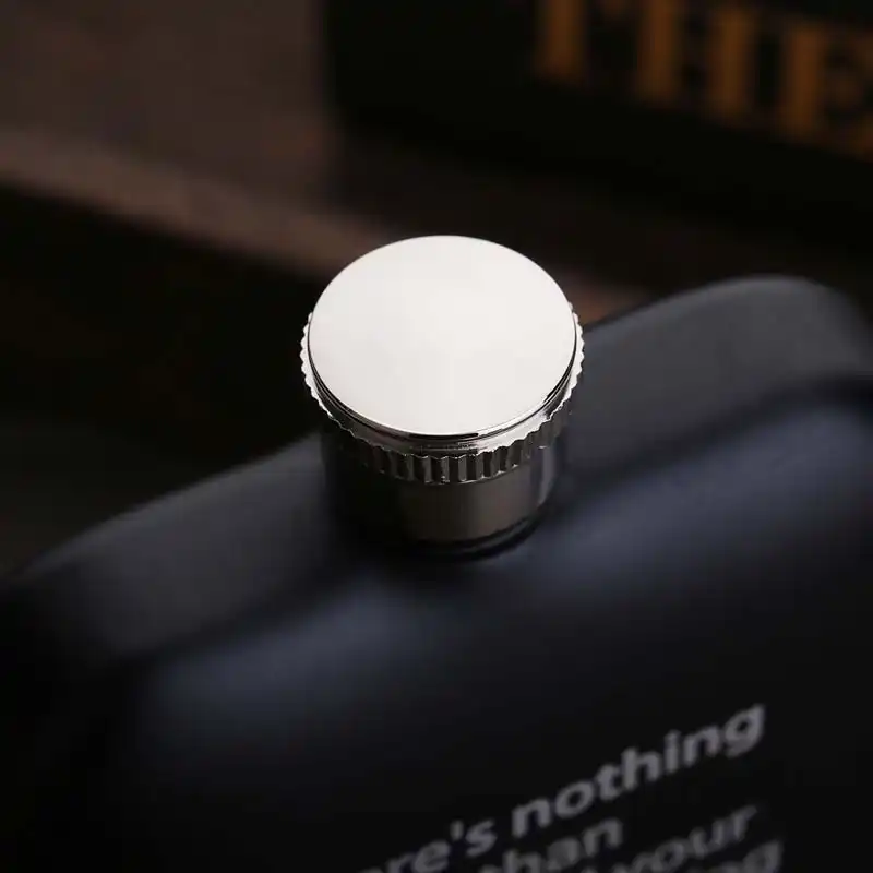 oz stainless steel alcohol hip flask bottle personalized whiskey