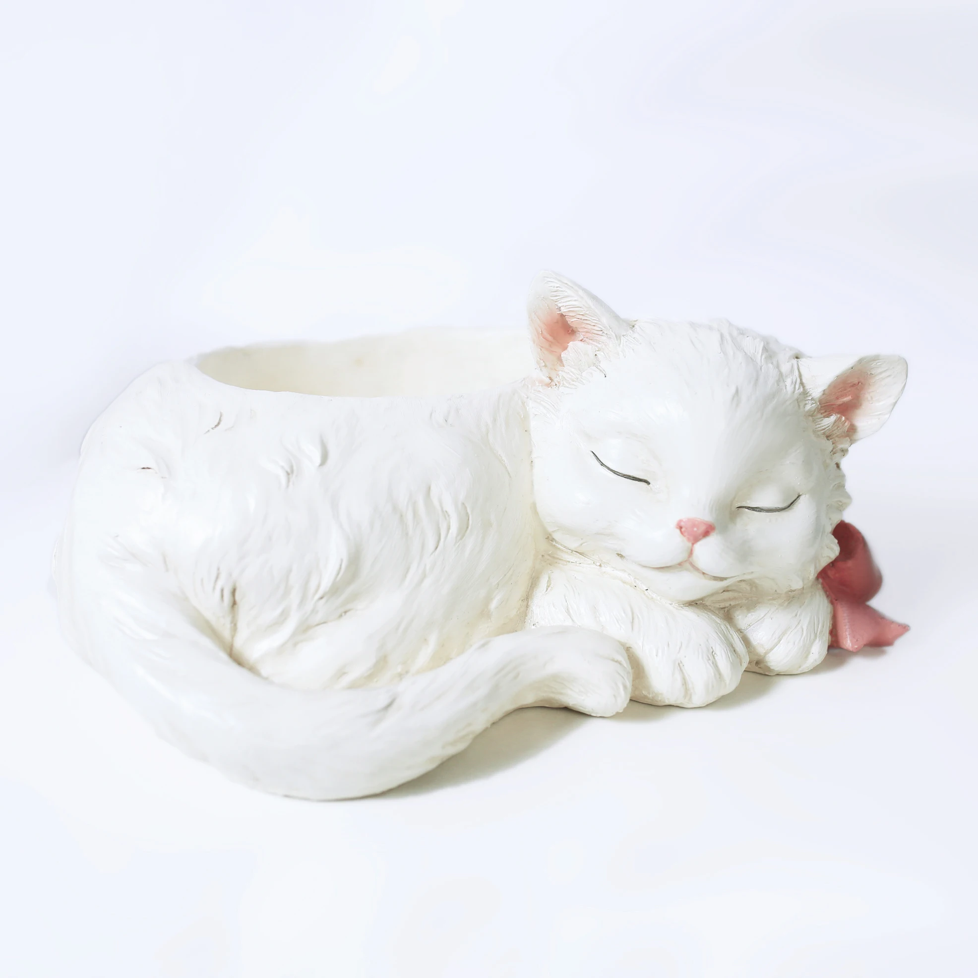 Cute Cat Flower Pot Animal Cat Flower Pot Resin Artistic Kitten Flower Arrangement Green Plant Succulent Flower Pot
Cute Cat Flower Pot Animal Cat Flower Pot Resin Artistic Kitten Flower Arrangement Green Plant Succulent Flower Pot