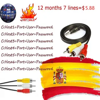 Spain CCCams Line for 1 year 10 lines Freesat V7 V8 Receptor most stable CCCams Server HD Satellite Receiver CCCams Cline Europe
Spain CCCams Line for 1 year 10 lines Freesat V7 V8 Receptor most stable CCCams Server HD Satellite Receiver CCCams Cline Europe