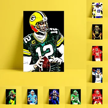 HD Print Football Sports Player Oil Painting Home Decor Wall Art on Canvas Aaron Rodgers Jimmy Garoppolo Lesean Mccoy Etc.
HD Print Football Sports Player Oil Painting Home Decor Wall Art on Canvas Aaron Rodgers Jimmy Garoppolo Lesean Mccoy Etc.