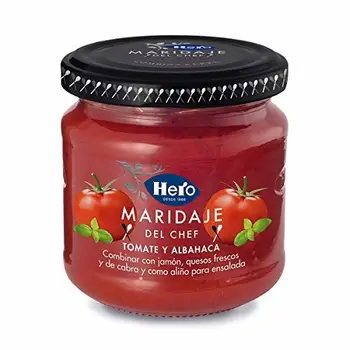 Hero - Maridaje Del Chef. Tomate Y Albahaca 215 gr - Pack de 4 (Total 860 grams)
Hero - Maridaje Del Chef. Tomate Y Albahaca 215 gr - Pack de 4 (Total 860 grams)