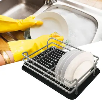 Stainless Steel Dish Drying Rack Cutlery Tray Dish Drainer Drainboard Kitchen Tools Kitchen Bowl Storage
Stainless Steel Dish Drying Rack Cutlery Tray Dish Drainer Drainboard Kitchen Tools Kitchen Bowl Storage