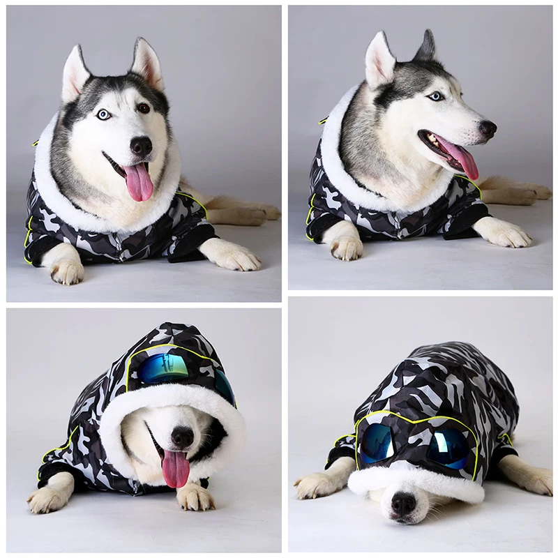 HOOPET Pet Dog Clothes Winter Warm Cotton Clothes for Big Dog Leisure Style Color Winter Coat Large Dog 3XL-7XL 2 Feet
HOOPET Pet Dog Clothes Winter Warm Cotton Clothes for Big Dog Leisure Style Color Winter Coat Large Dog 3XL-7XL 2 Feet