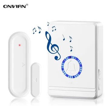 Onvian Door Open Sensor Chime 180M Range Wireless Door Alarm Window and Door Sensor Door Entry Chime Home Security 48 Chimes
Onvian Door Open Sensor Chime 180M Range Wireless Door Alarm Window and Door Sensor Door Entry Chime Home Security 48 Chimes