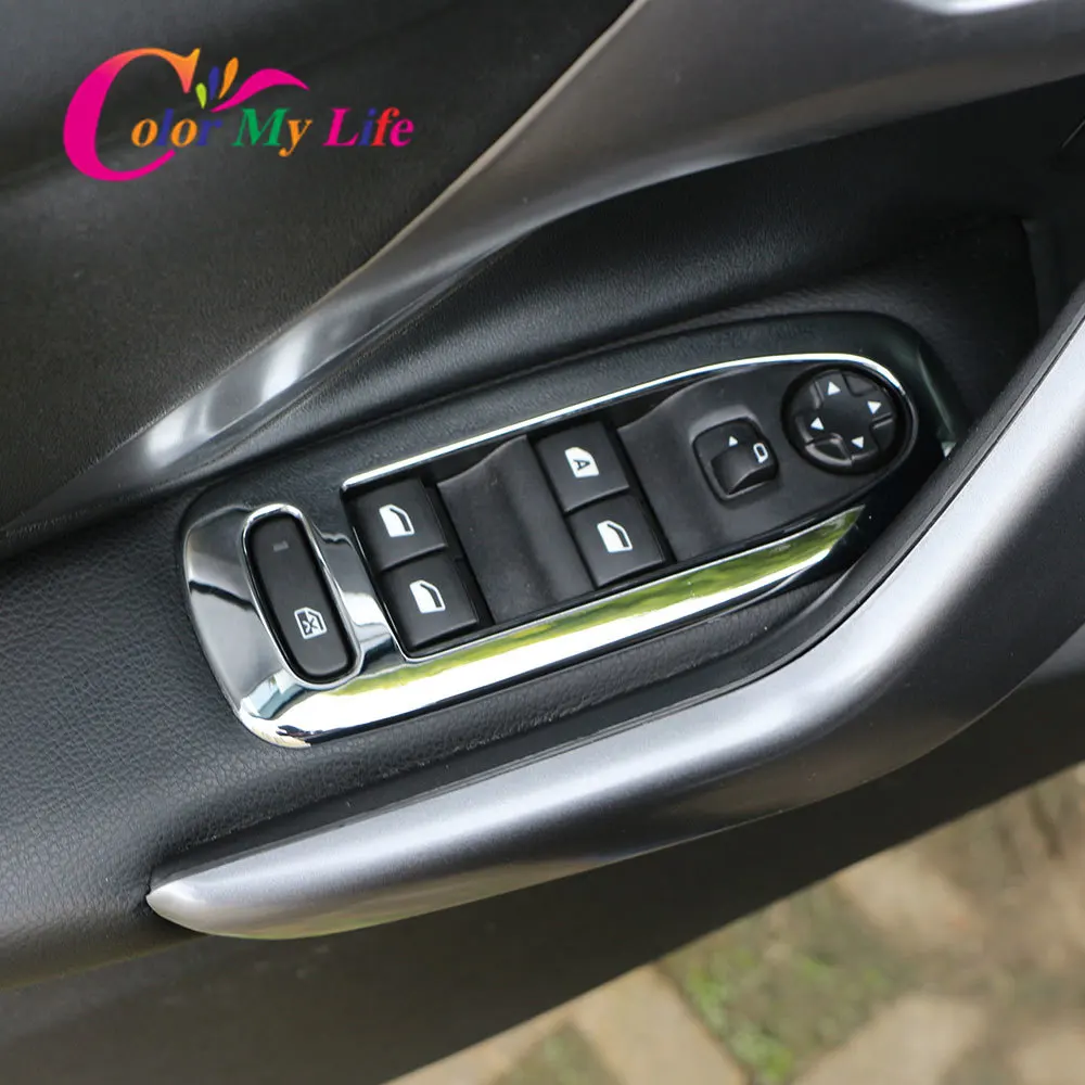 Interior Car Door Windows Lifter Button Panel Cover Trim Sticker Fit for Peugeot 308 CC 2009 - 2016 Accessories
Interior Car Door Windows Lifter Button Panel Cover Trim Sticker Fit for Peugeot 308 CC 2009 - 2016 Accessories