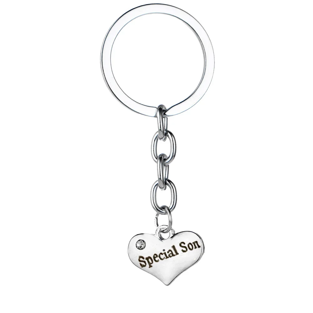12PC Wholesale Special Son Keychains Crystal Love Heart Charm Keyrings Family Boy Kids Children Birthday Party Gifts Jewelry Hot
12PC Wholesale Special Son Keychains Crystal Love Heart Charm Keyrings Family Boy Kids Children Birthday Party Gifts Jewelry Hot