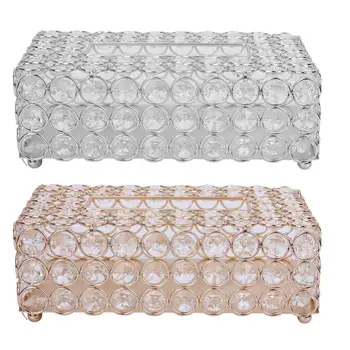 Car Tissue Holder Rectangular Artificial Crystal Tissue Box Cover Tissue Paper Storage Holder Home Decor Tissue Paper Toilet
Car Tissue Holder Rectangular Artificial Crystal Tissue Box Cover Tissue Paper Storage Holder Home Decor Tissue Paper Toilet