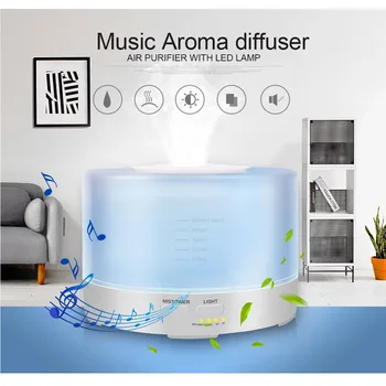 500 ml Wood Grain Bluetooth Aroma Oil Diffuser Aromatherapy Ultrasonic Air Humidifier for Room Bedroom Home Car Kids Baby
500 ml Wood Grain Bluetooth Aroma Oil Diffuser Aromatherapy Ultrasonic Air Humidifier for Room Bedroom Home Car Kids Baby