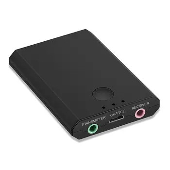 TX7 2-in-1 Audio Receiver Transmitter 3.5mm Wireless Stereo Adapter Support Aptx for TV Speaker Headphone
TX7 2-in-1 Audio Receiver Transmitter 3.5mm Wireless Stereo Adapter Support Aptx for TV Speaker Headphone