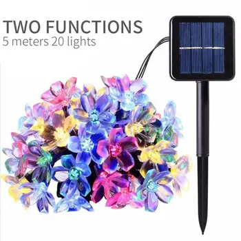 Solar Light Garden Landscape Lamp Durable Fairy String Light Festival Sakura Lights Romantic Outdoor Fairy Light
Solar Light Garden Landscape Lamp Durable Fairy String Light Festival Sakura Lights Romantic Outdoor Fairy Light