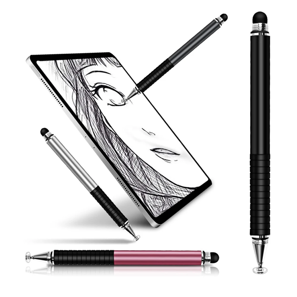 Universal 2-in-1 Handwriting Pen Drawing Tablet E-pen Capacitive Touch Screen Caneta Touch Pen for Apple Pencil Stylus Plastic
Universal 2-in-1 Handwriting Pen Drawing Tablet E-pen Capacitive Touch Screen Caneta Touch Pen for Apple Pencil Stylus Plastic