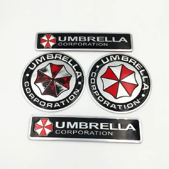 Car styling 3D Aluminum alloy Umbrella corporation car stickers decals emblem decorations badge auto accessories
Car styling 3D Aluminum alloy Umbrella corporation car stickers decals emblem decorations badge auto accessories