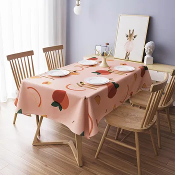 Ins Modern Simplicity Tablecloth Waterproof Anti-scalding Oil-proof Table Cloth Cartoon Fruit Durable Table Cover Tapete
Ins Modern Simplicity Tablecloth Waterproof Anti-scalding Oil-proof Table Cloth Cartoon Fruit Durable Table Cover Tapete