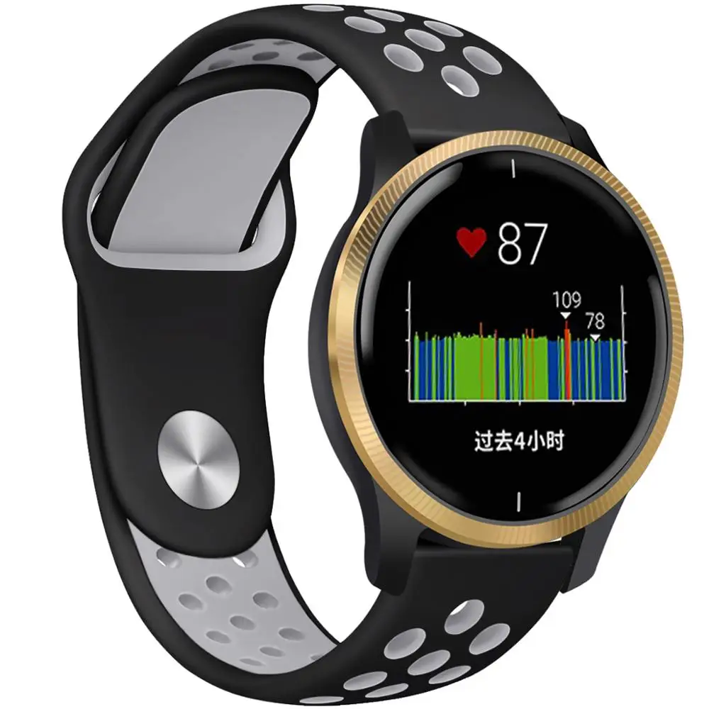 For Silicone garmin quick release Strap For Garmin Venu GarminMove 3 Smart Watch Band Straps For GarminActive Vivoactive 4
For Silicone garmin quick release Strap For Garmin Venu GarminMove 3 Smart Watch Band Straps For GarminActive Vivoactive 4