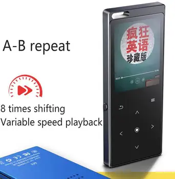 8G Bluetooth MP3 MP4 Player Student MP5 Mp6 Ebook Lyrics English Learning Support Card Player
8G Bluetooth MP3 MP4 Player Student MP5 Mp6 Ebook Lyrics English Learning Support Card Player
