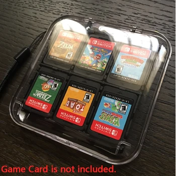 Transparent 12 in 1 Games Card Case Storage Case Box Protective Card Holder Card Box Games Accessories for Nintend Switch for NS
Transparent 12 in 1 Games Card Case Storage Case Box Protective Card Holder Card Box Games Accessories for Nintend Switch for NS
